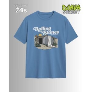Kaos Rohani Kristen Rolling Empty Tomb Resurrection Easter Kaos Christian Vintage Cotton Combed 24s Pria Wanita